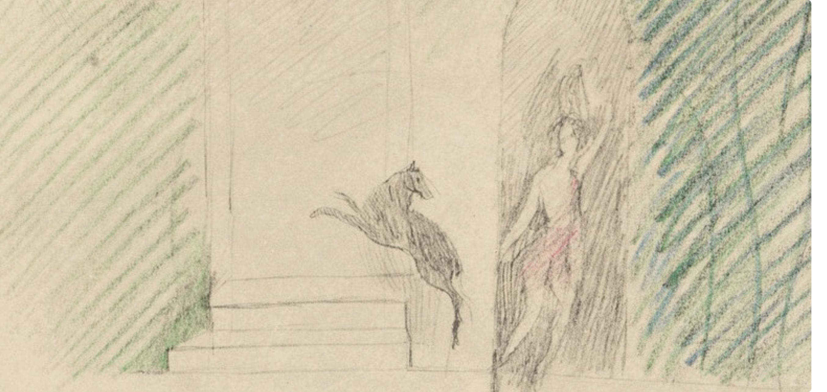 Marie Laurencin, Composition, Les Biches, Limited Edition Lithograph