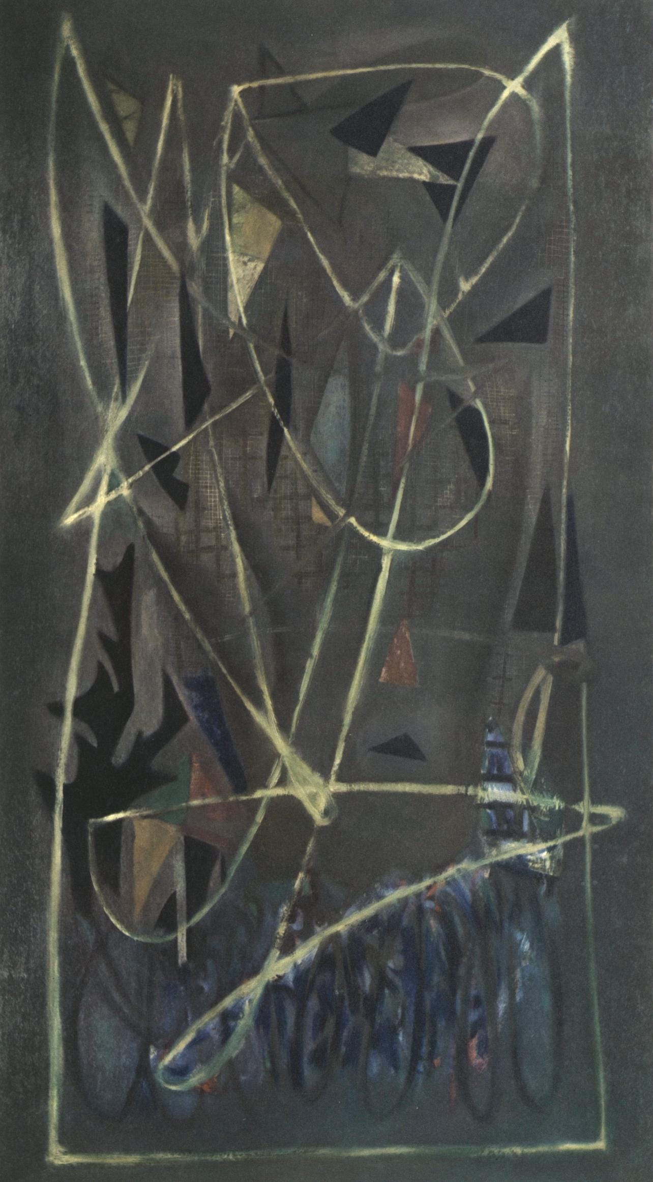 Nicolas de Staël, Composition, Nicolas de Staël, Peintres d'aujourd'hui, Limited Edition Lithograph