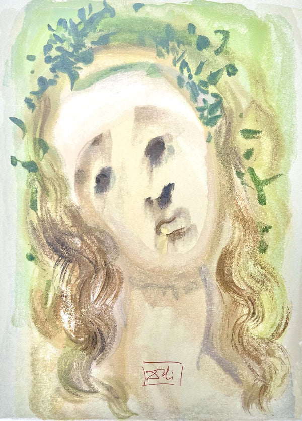 Salvador Dali, Fegefeuer X (Field 189-200; Michler/Löpsinger 1039-1138), Die Göttliche Komödie, Signed, Limited Edition Woodcut