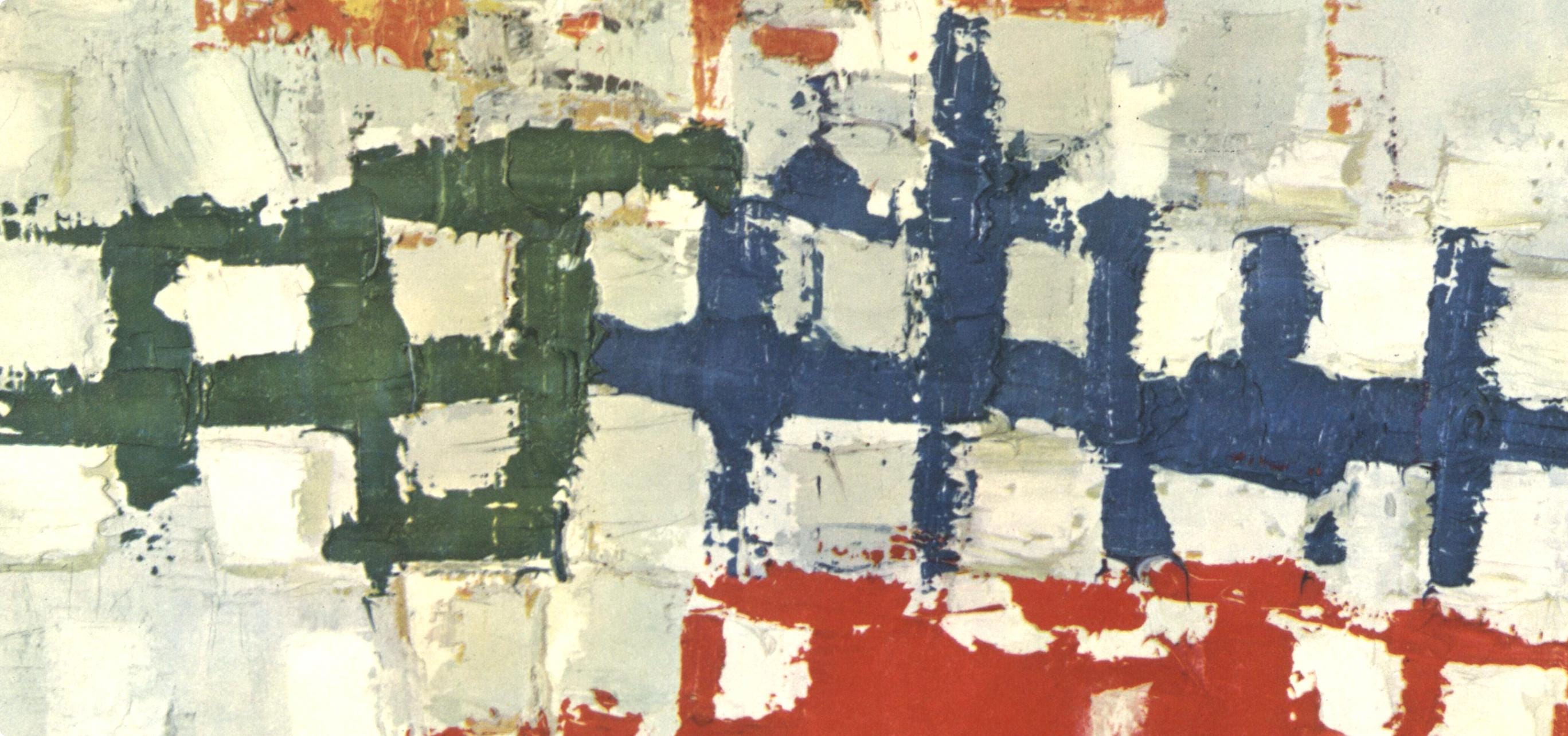Nicolas de Staël, Composition, Nicolas de Staël, Peintres d'aujourd'hui, Limited Edition Lithograph
