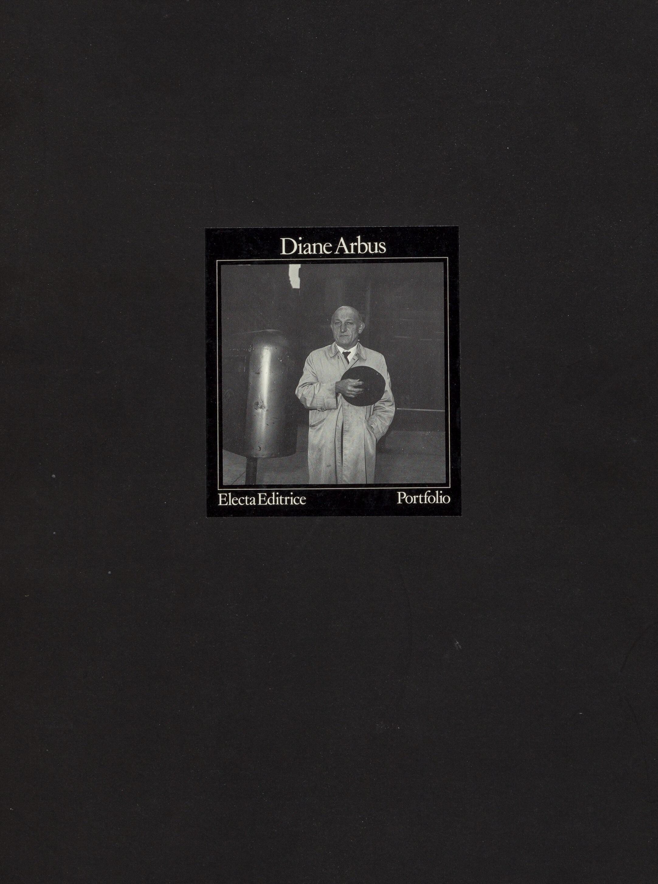 Diane Arbus, Composition, Diane Arbus, Electa Editrice Portfolios, Limited Edition Héliogravure