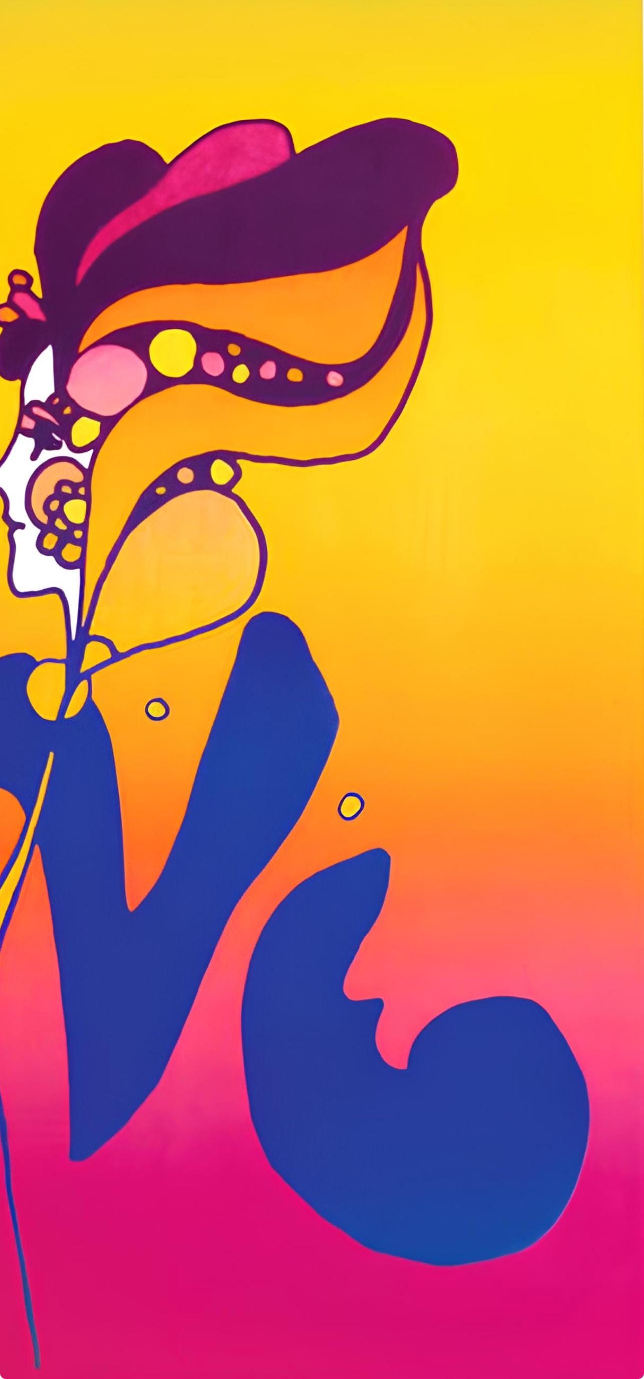 Peter Max, Berlin Love, 1993, Hand Signed, Official Edition Offset Lithograph
