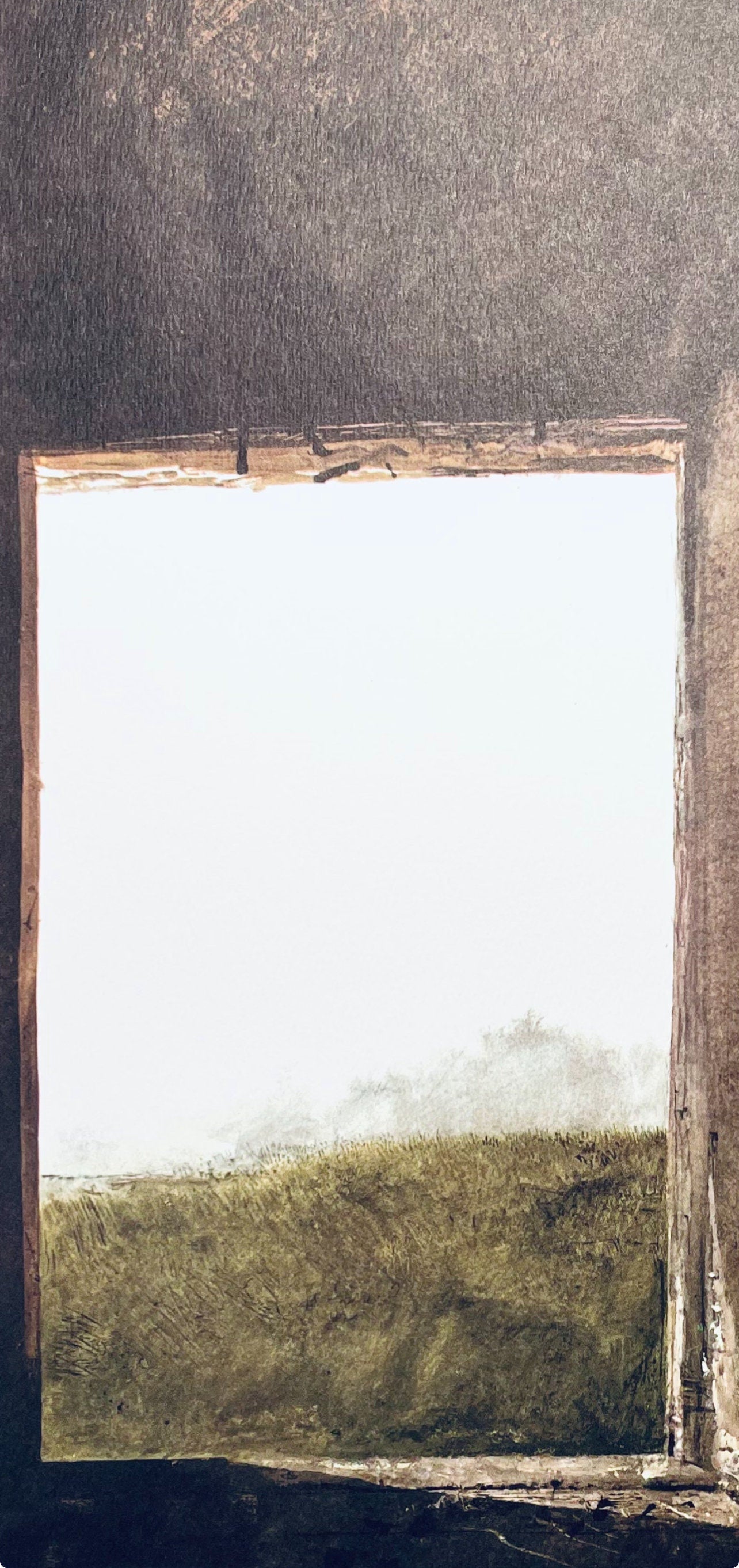 Andrew Wyeth, Burning Off, The Four Seasons, Limited Edition Lithograph