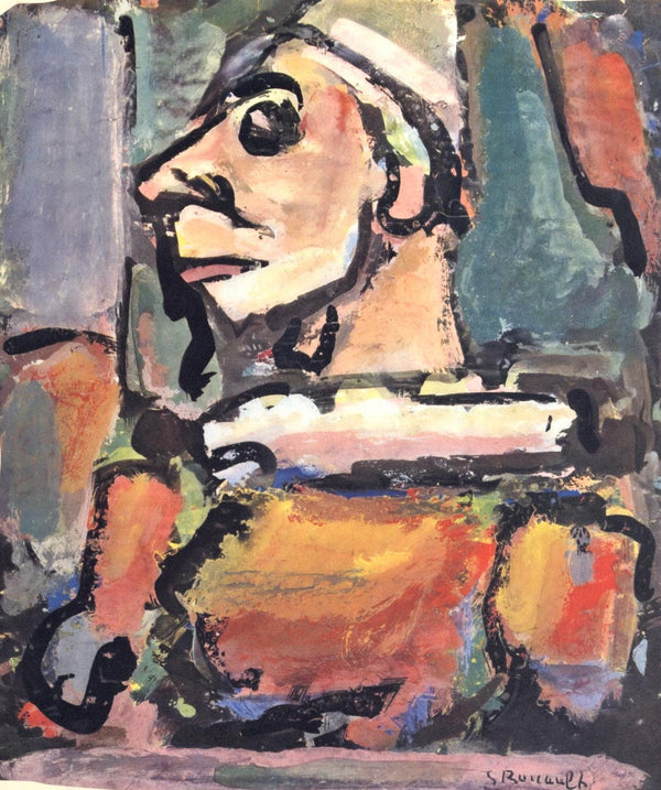 Georges Rouault, Composition, Divertissement, Limited Edition Lithograph