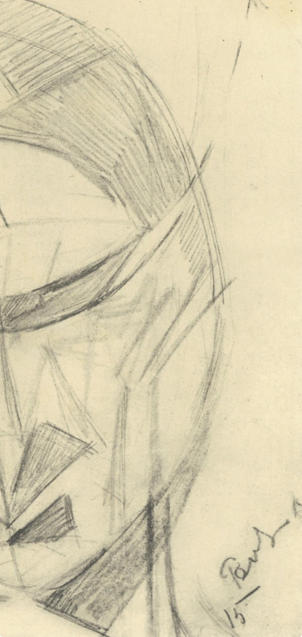 Antoine Pevsner, Composition, XXe siècle, Limited Edition Lithograph