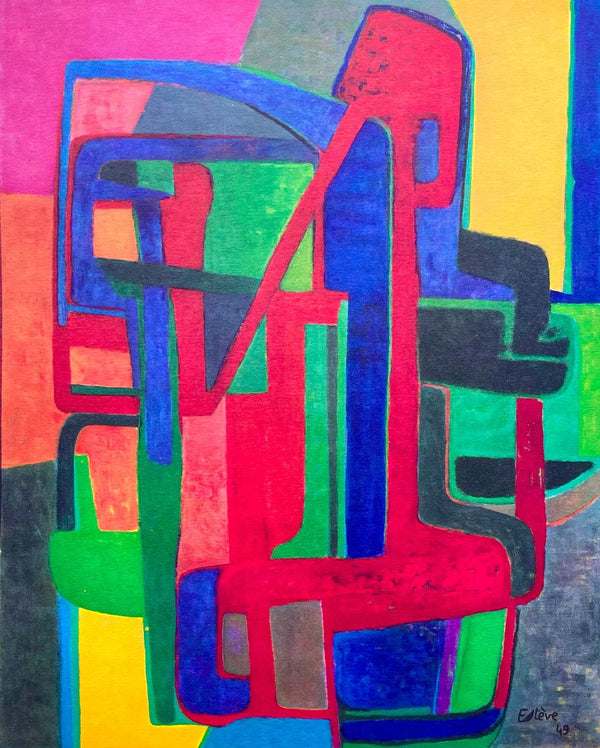 Maurice Estève, Composition, Maurice Estève, Peintres d'aujourd'hui, Limited Edition Lithograph