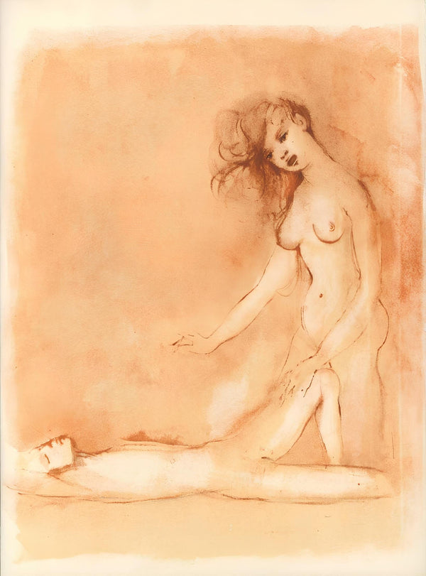 Léonor Fini, Composition, Parallèlement, Limited Edition Lithograph
