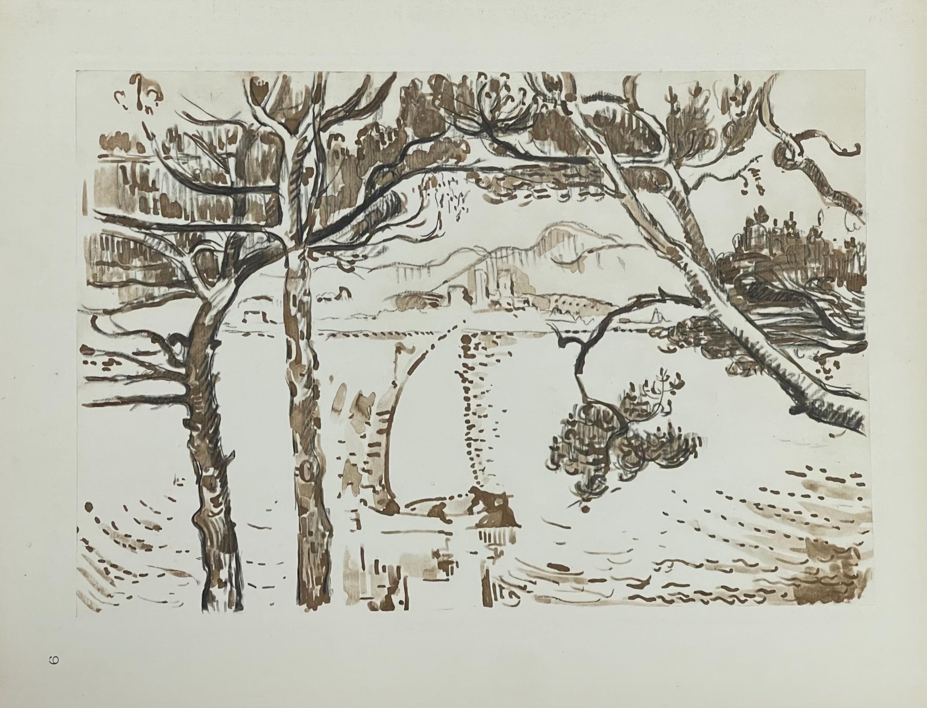 Paul Signac, Antibes, Signac Dessins, Limited Edition Lithograph