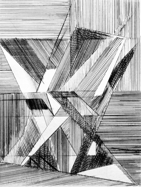 Jacques Villon, Composition, Éloge de Jacques Villon, Limited Edition Etching