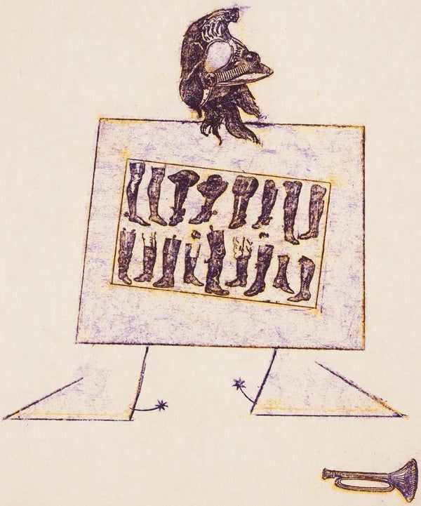 Max Ernst, Composition (Spies/Leppien 218), La Ballade du Soldat, Limited Edition Lithograph