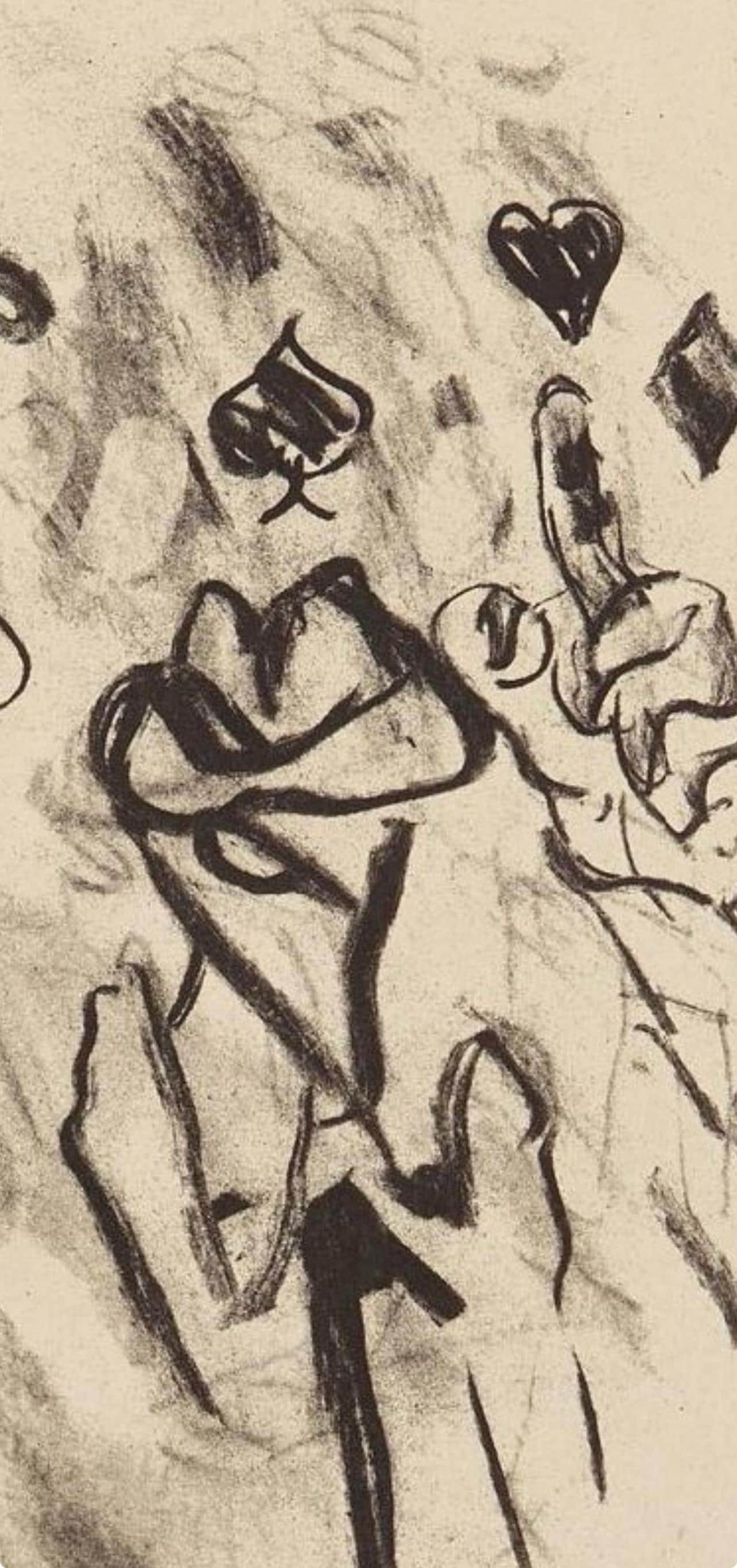 Willem de Kooning, Composition, Poems, Limited Edition Lithograph