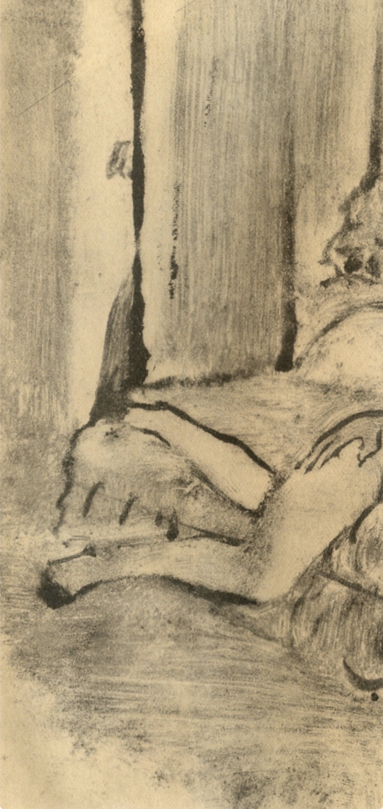 Edgar Degas, Au Salon, E. Degas Monotypes, Limited Edition Monotype