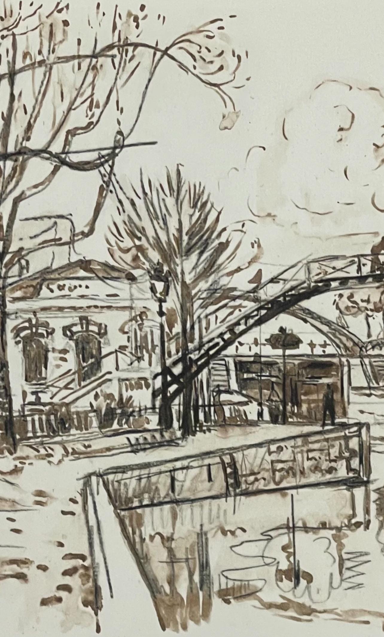 Paul Signac, Canal St-Martin, Signac Dessins, Limited Edition Lithograph