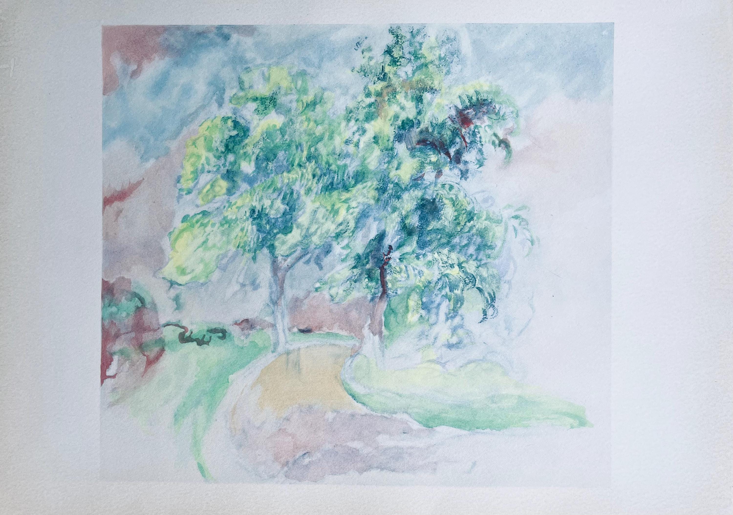 Pierre-Auguste Renoir, Composition, Seize Aquarelles et Sanguines de Renoir, Limited Edition Lithograph