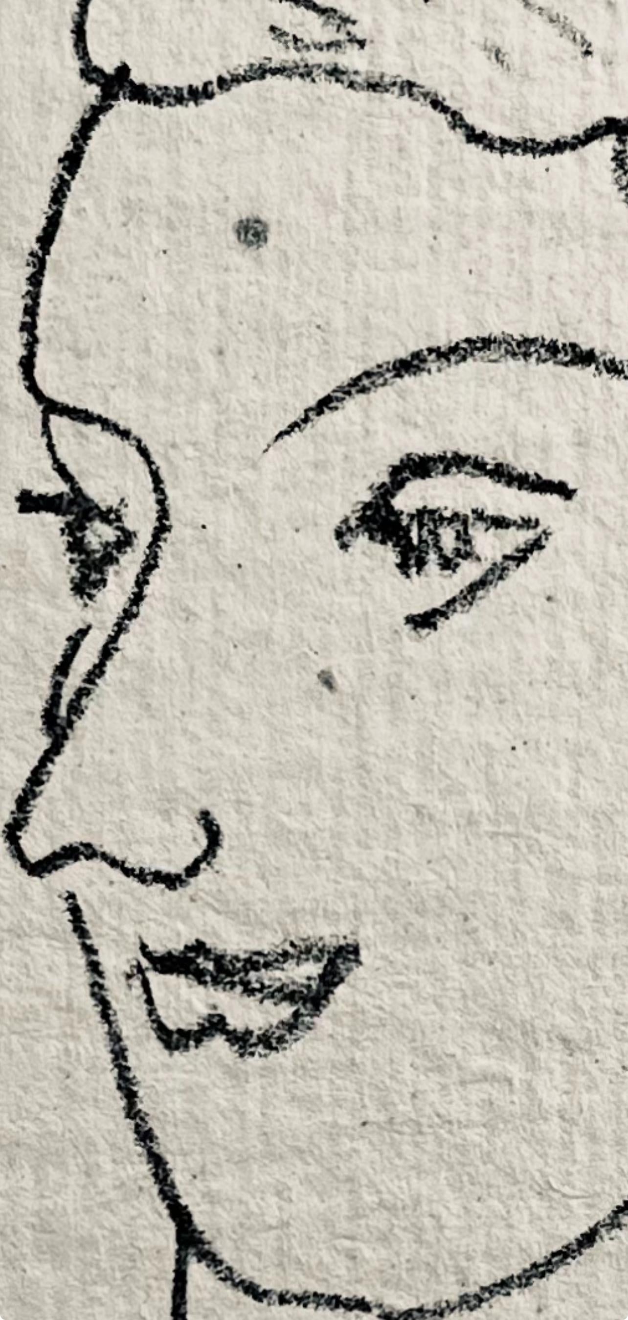 Henri Matisse, Lithographie III (Duthuit 20), Repli, Gravures de Henri Matisse, Limited Edition Lithograph