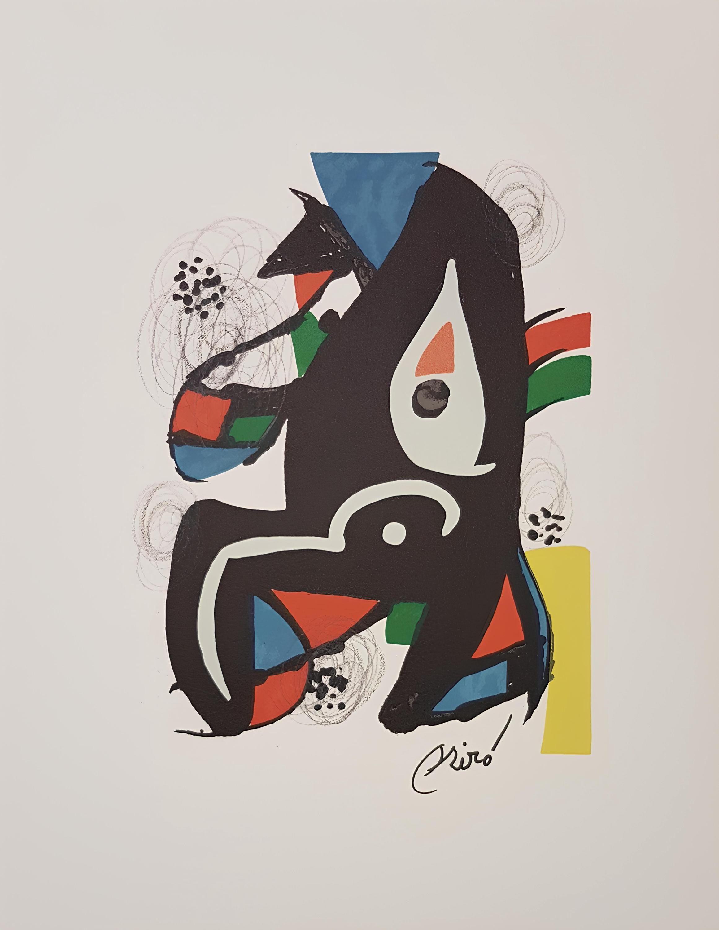 Joan Miró, Composition (Mourlot 1212-1225; Cramer 248), La mélodie acide, Limited Edition Lithograph