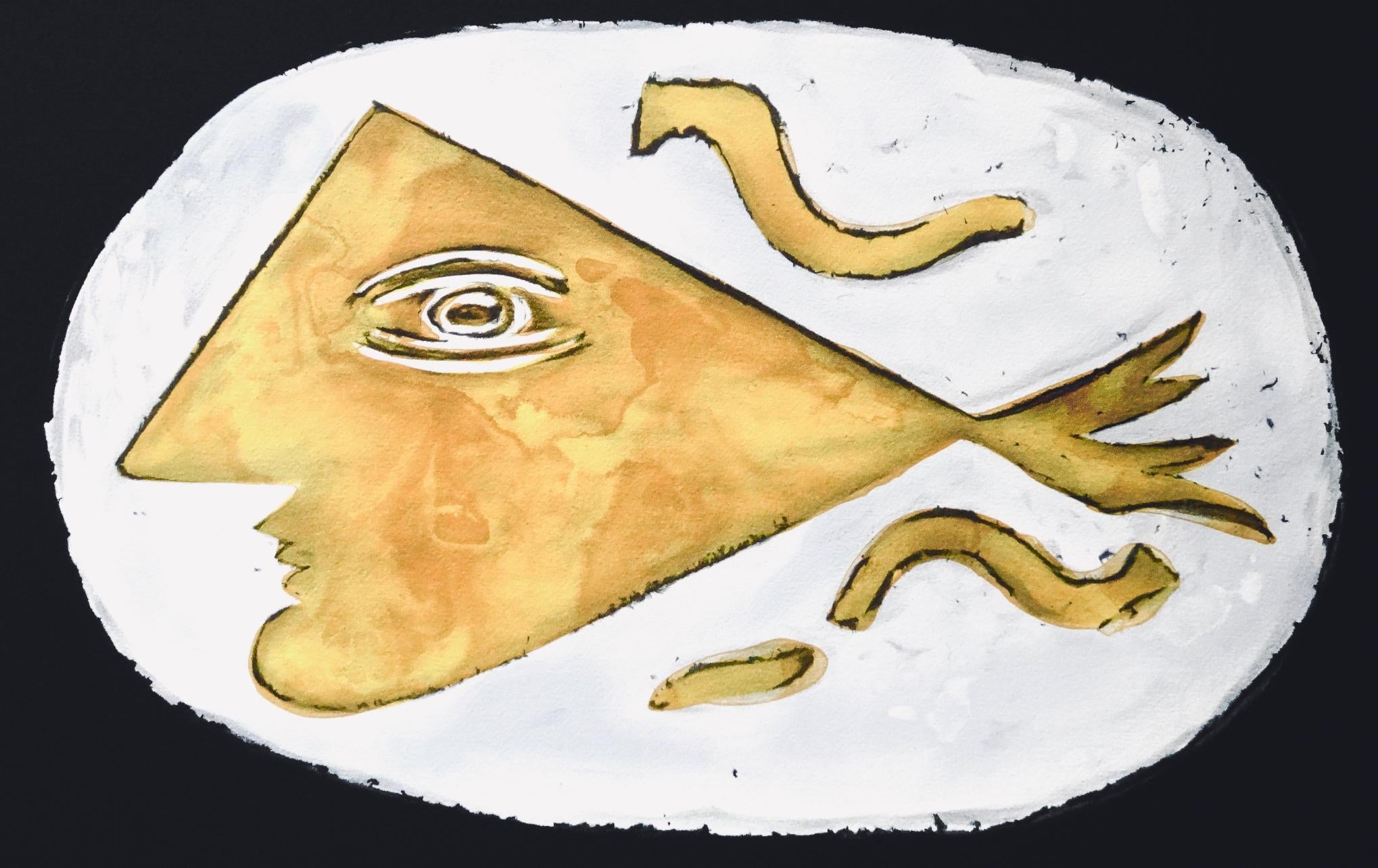 Georges Braque, Composition, Œdipe roi de Sophocle, Limited Edition Lithograph