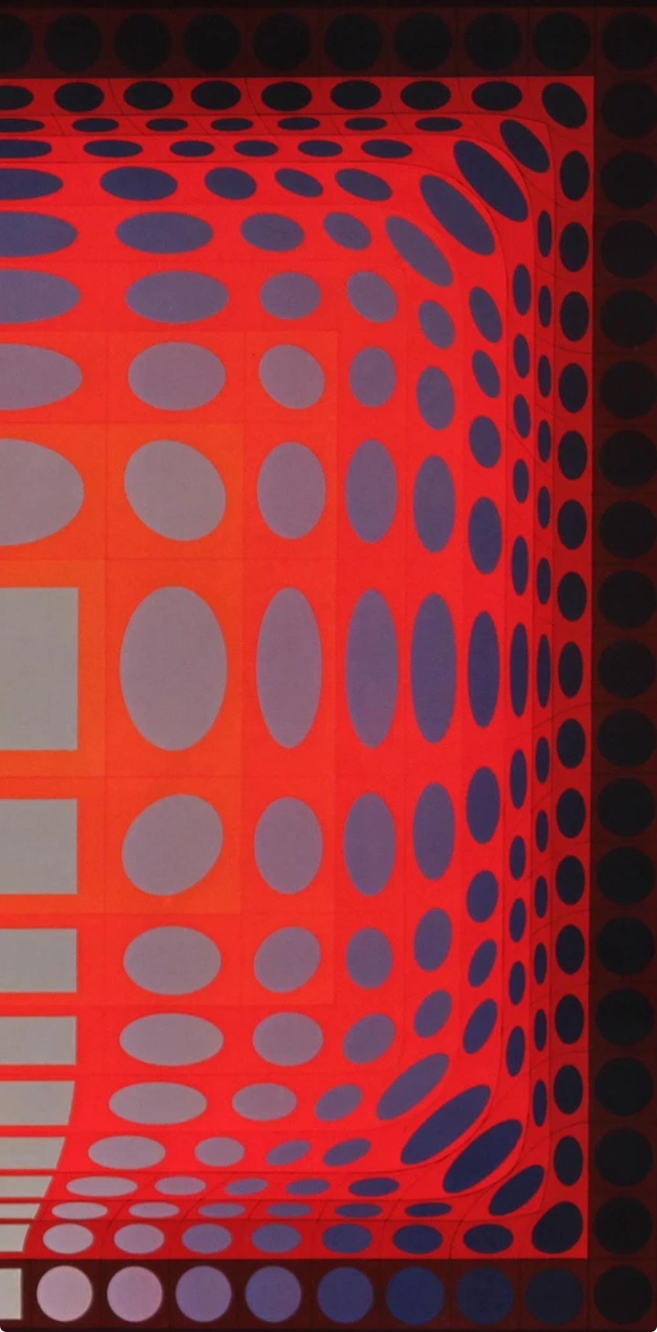 Victor Vasarely, Composition, Progressions I, Limited Edition Héliogravure