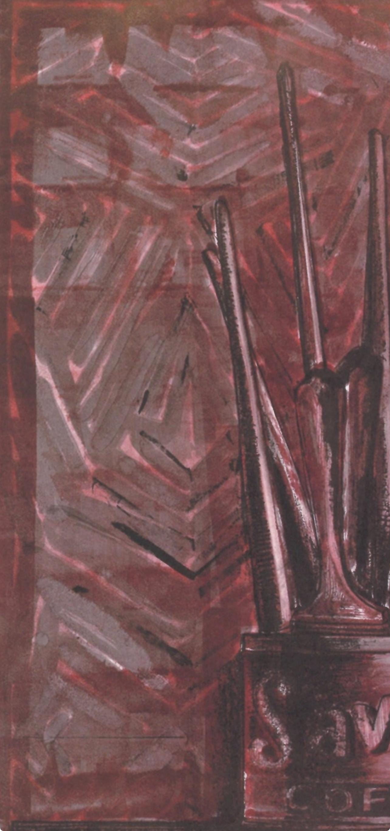 Jasper Johns, Composition, Jasper Johns, 17 Monotypes, Limited Edition Héliogravure