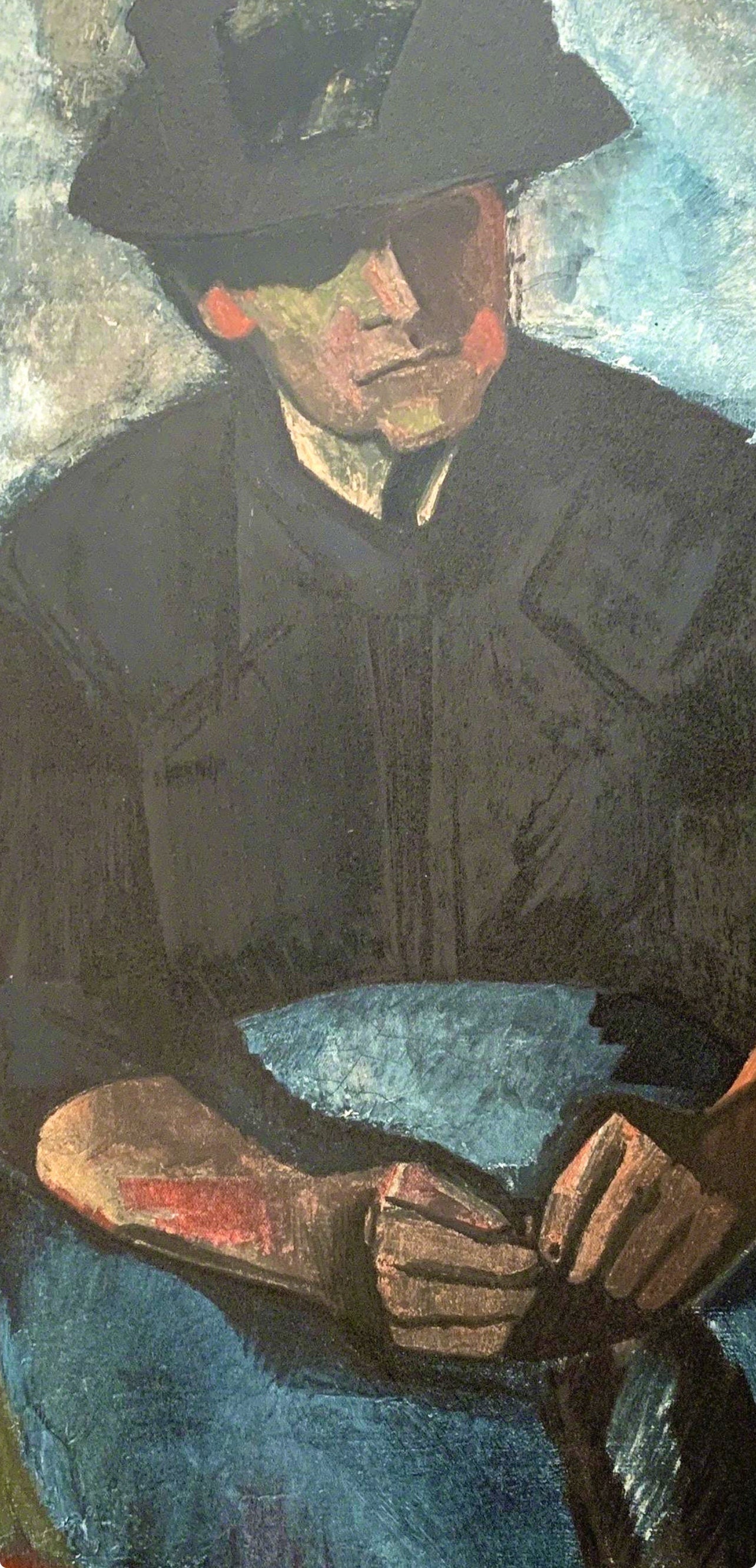 Charles Dufresne, Femme au Tablier Bleu, Collection Pierre Lévy, Limited Edition Lithograph