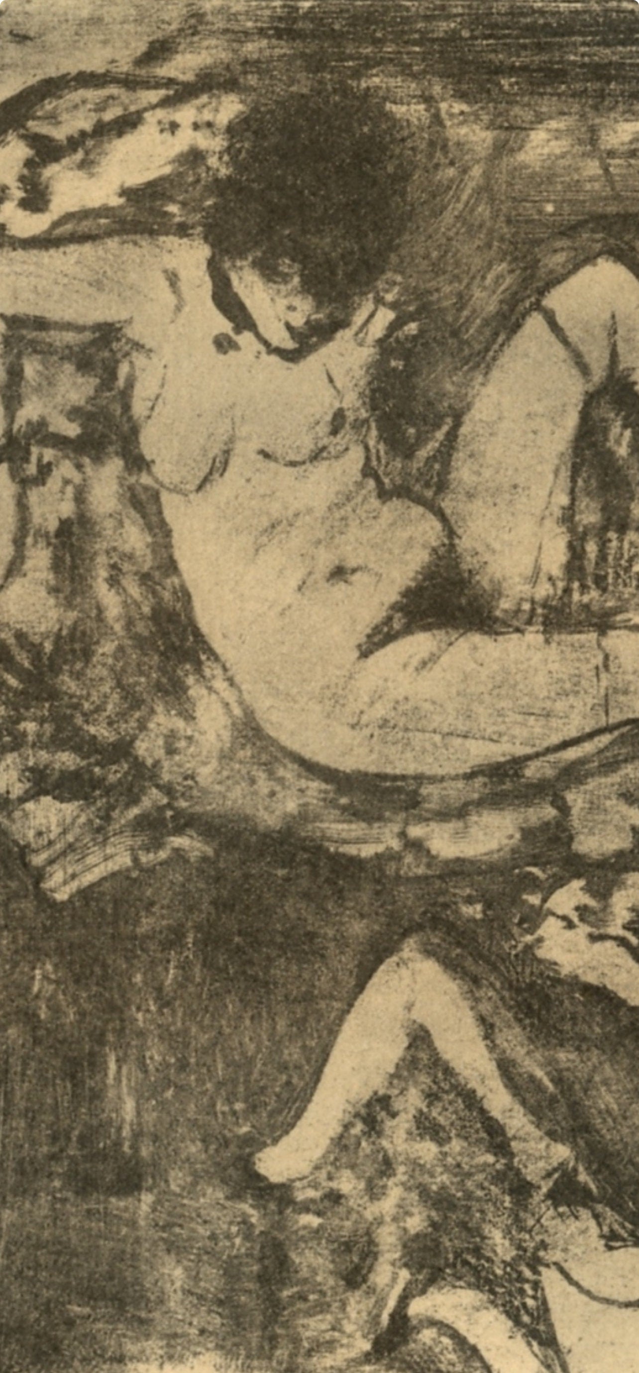 Edgar Degas, Les Femmes, E. Degas Monotypes, Limited Edition Monotype