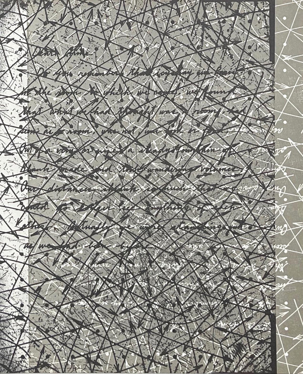 Shusaku Arakawa 荒川 修作, Composition, Hommage à Aimé et Marguerite Maeght, Derrière le miroir, Limited Edition Lithograph