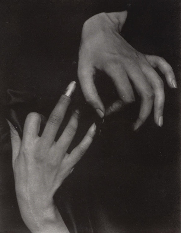 Alfred Stieglitz, Georgia O'Keeffe Hands with Thimble, Alfred Stieglitz Memorial Portfolio 1864-1946, Limited Edition Halftone Photograph