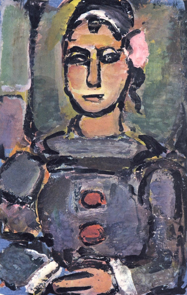 Georges Rouault, Composition, Divertissement, Limited Edition Lithograph