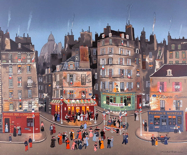 Michel Delacroix, Le Grand Bal, Limited Edition Lithograph