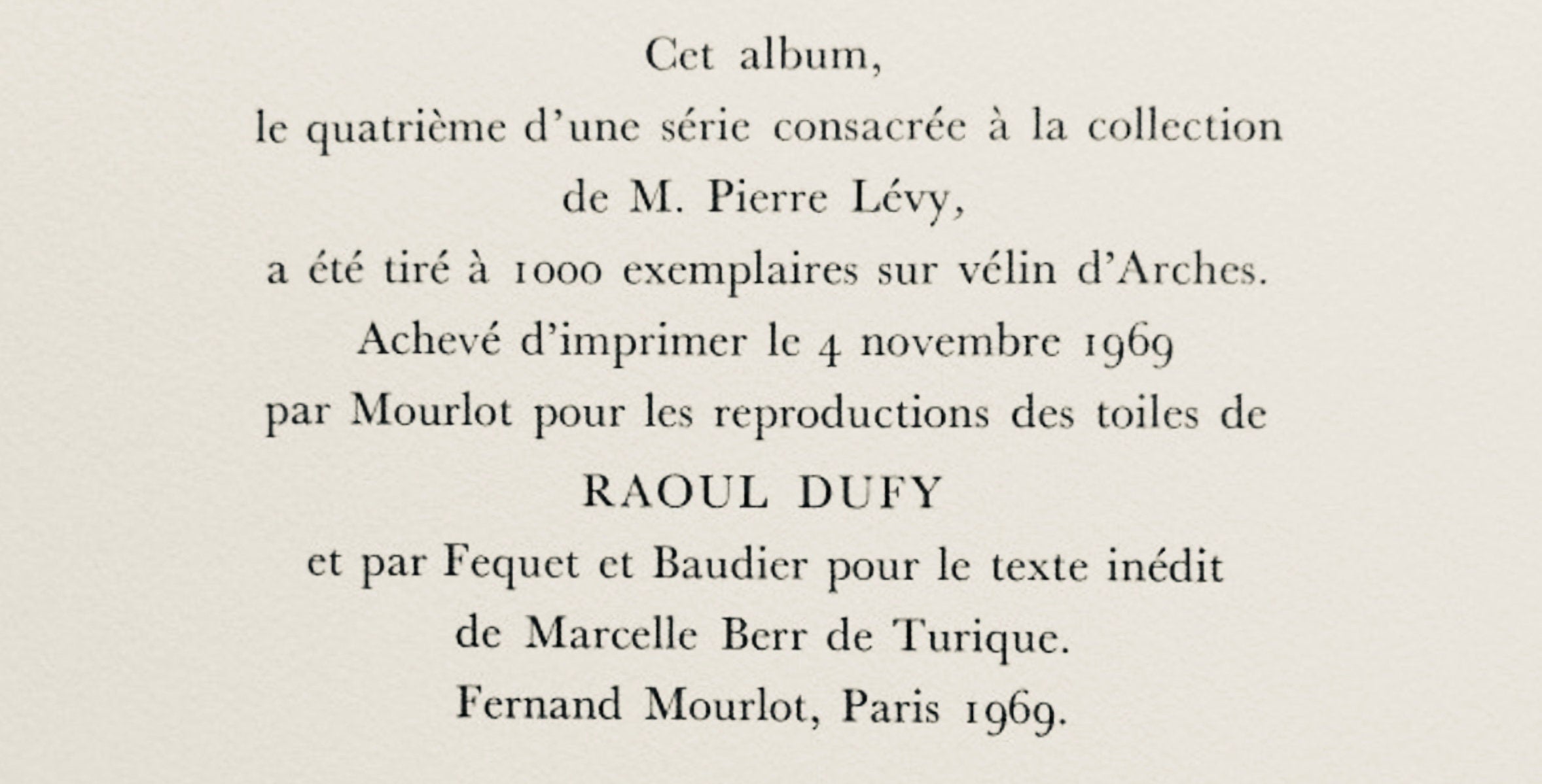 Raoul Dufy, Réception d'un amiral anglais sur un bateau francais, Raoul Dufy, Collection Pierre Lévy, Limited Edition Lithograph