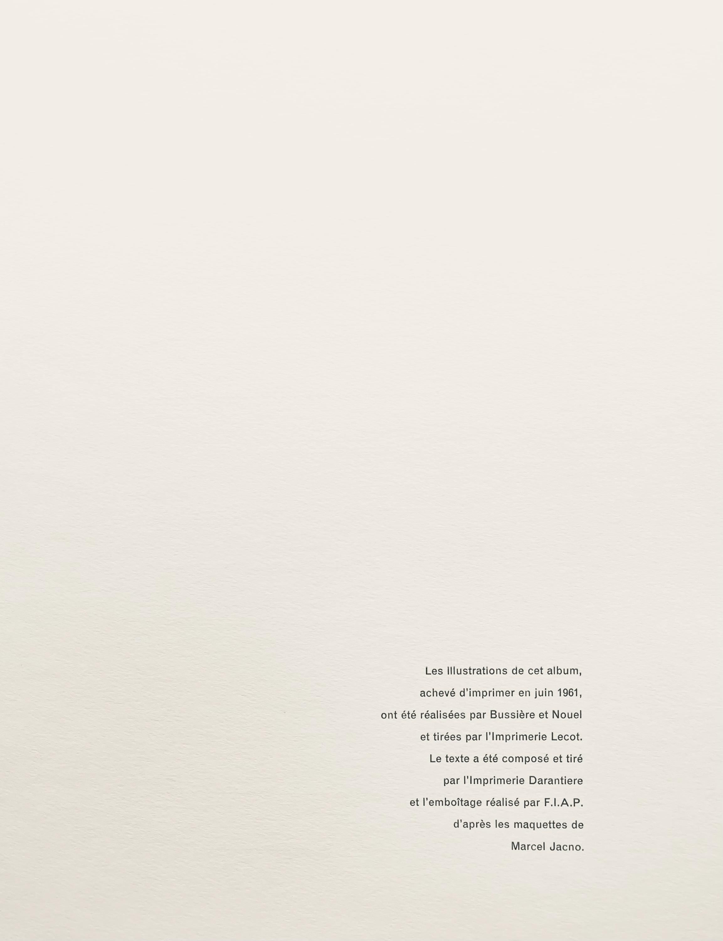 Maurice Estève, Composition, Maurice Estève, Peintres d'aujourd'hui, Limited Edition Lithograph
