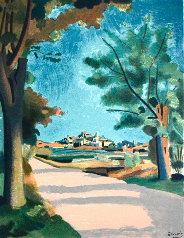 André Derain, Composition, Les Peintres mes amis, Limited Edition Lithograph