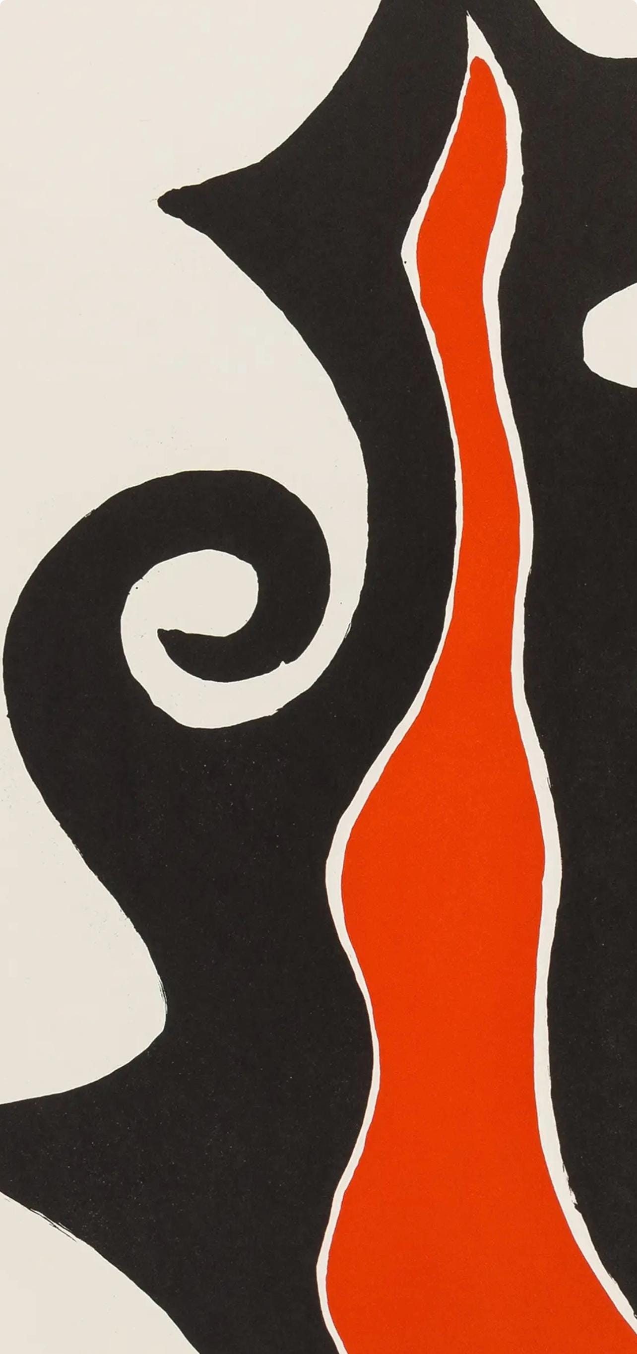 Alexander Calder, Composition, Derrière le miroir, Limited Edition Lithograph