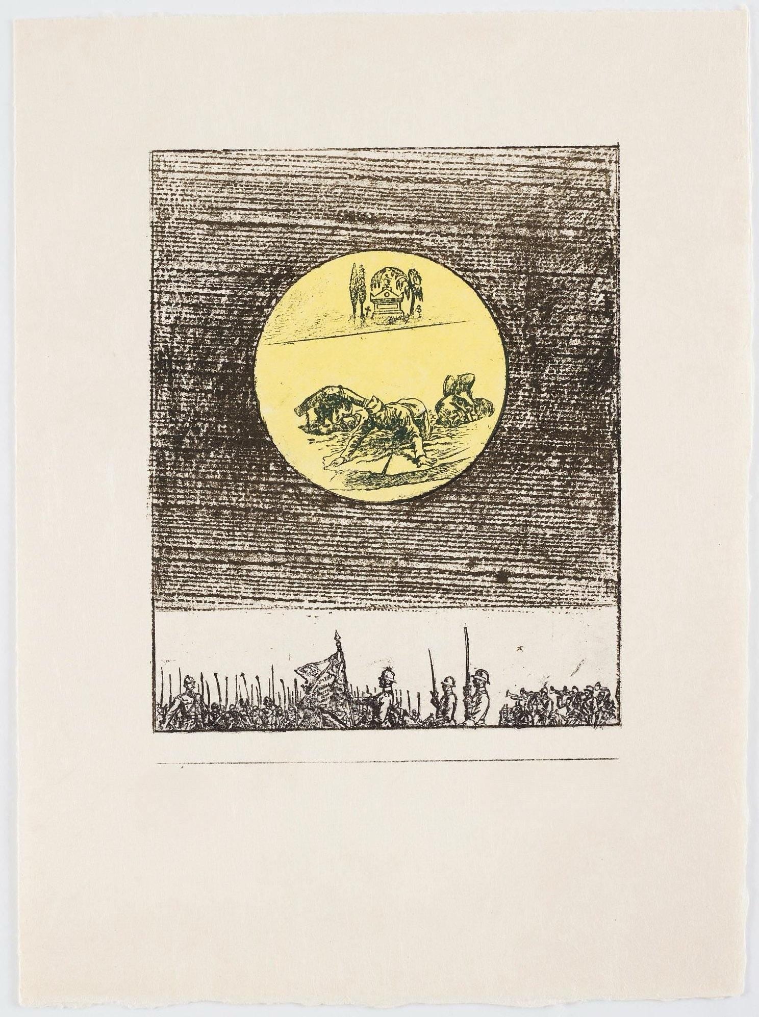 Max Ernst, Composition (Spies/Leppien 218), La Ballade du Soldat, Limited Edition Lithograph
