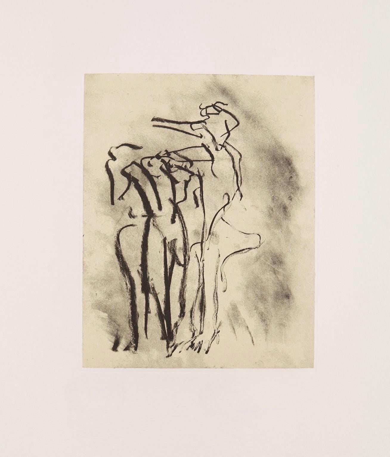 Willem de Kooning, Composition, Poems, Limited Edition Lithograph