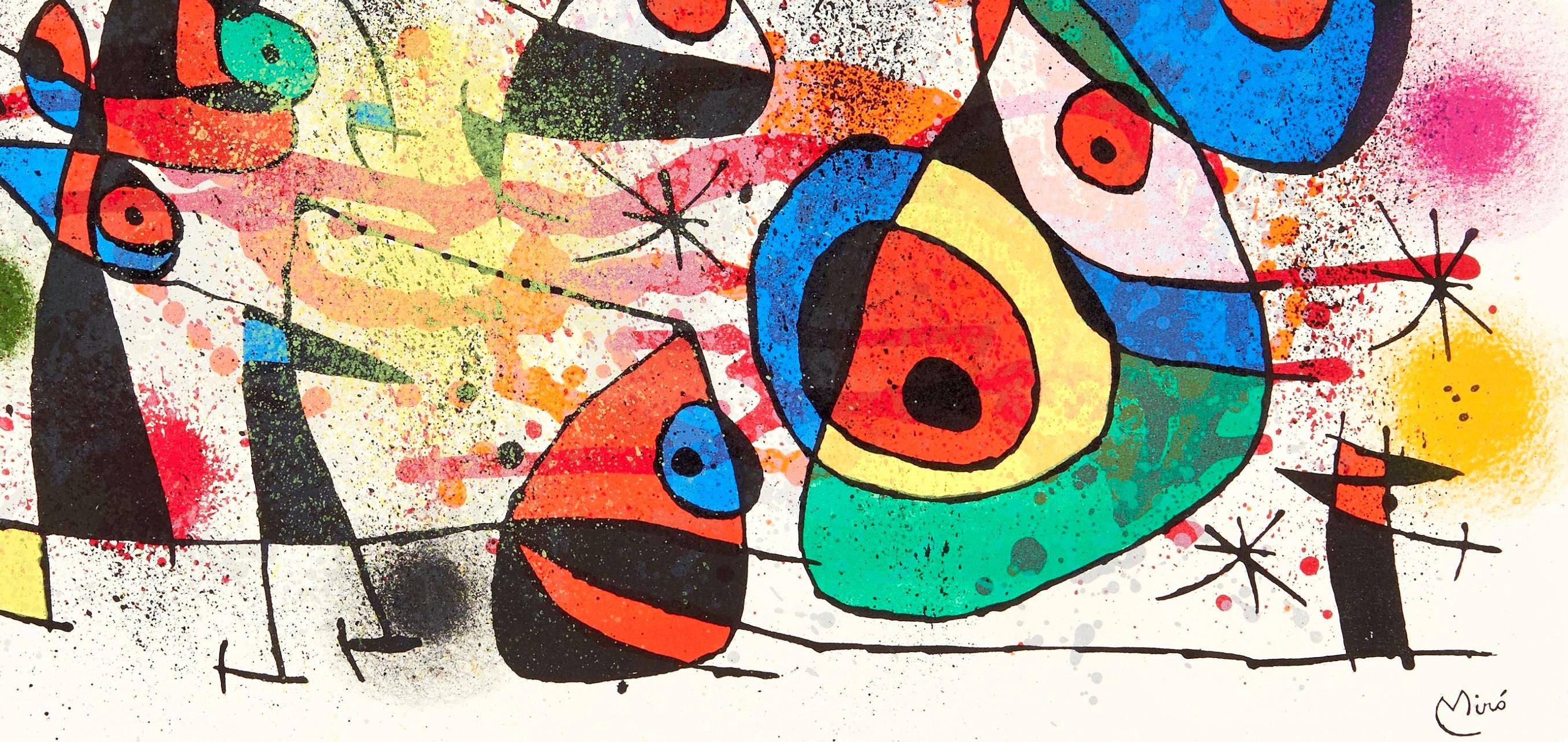 Joan Miró, Composition (Cramer 183; Mourlot 928), Limited Edition Lithograph