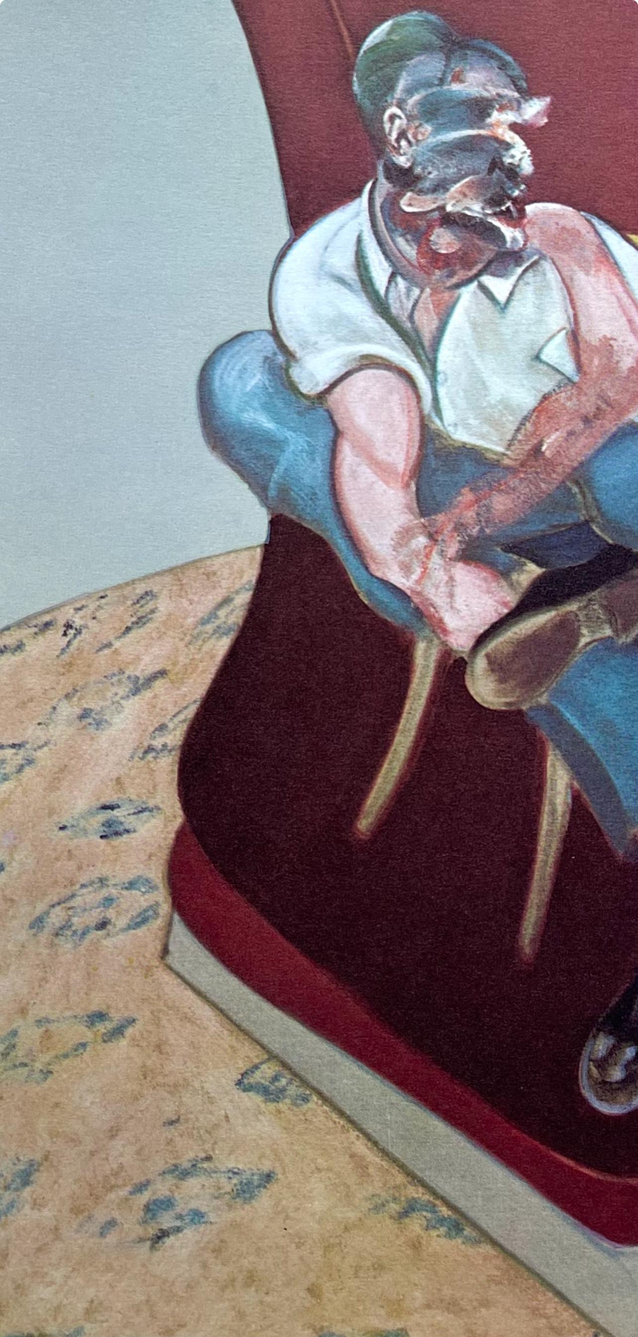 Francis Bacon, Three Studies for Portrait of Lucian Freud, Derrière le miroir, Limited Edition Lithograph