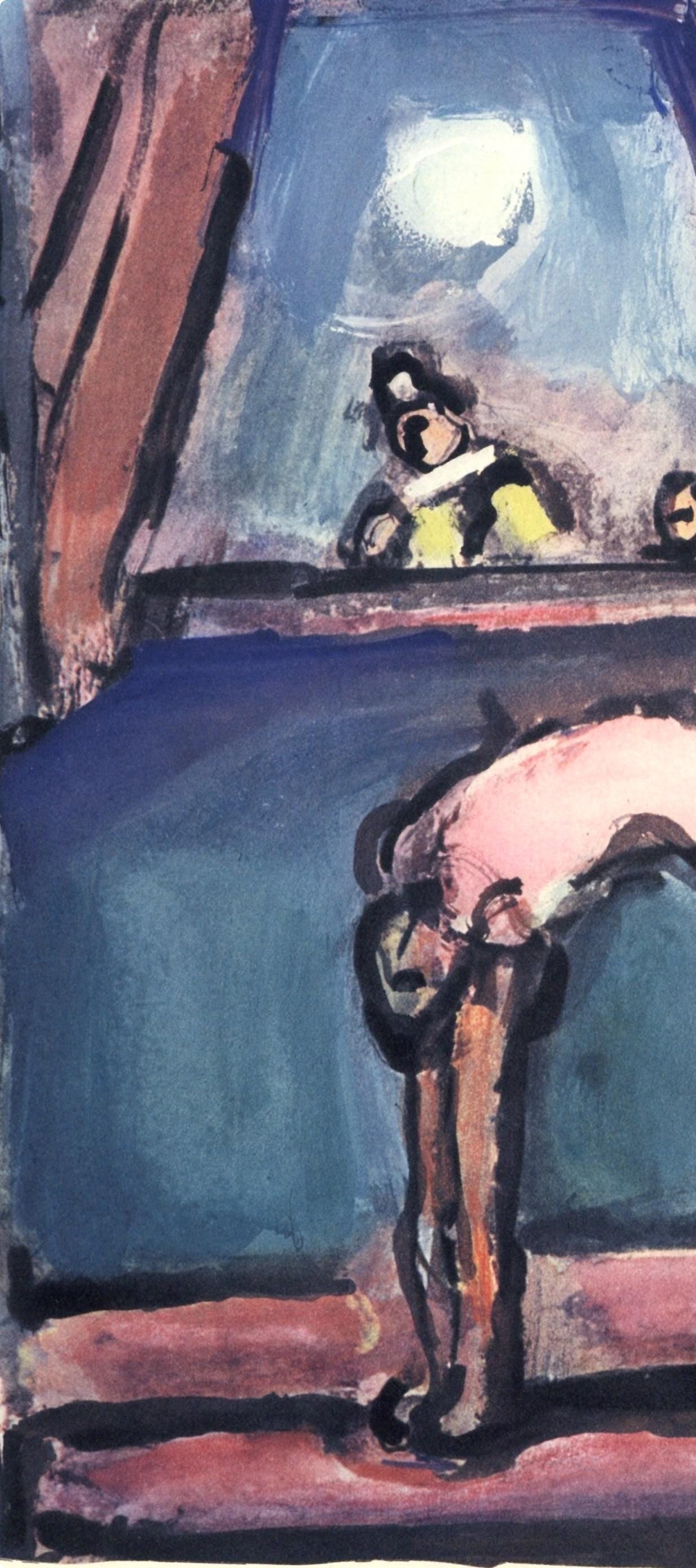 Georges Rouault, Composition, Divertissement, Limited Edition Lithograph