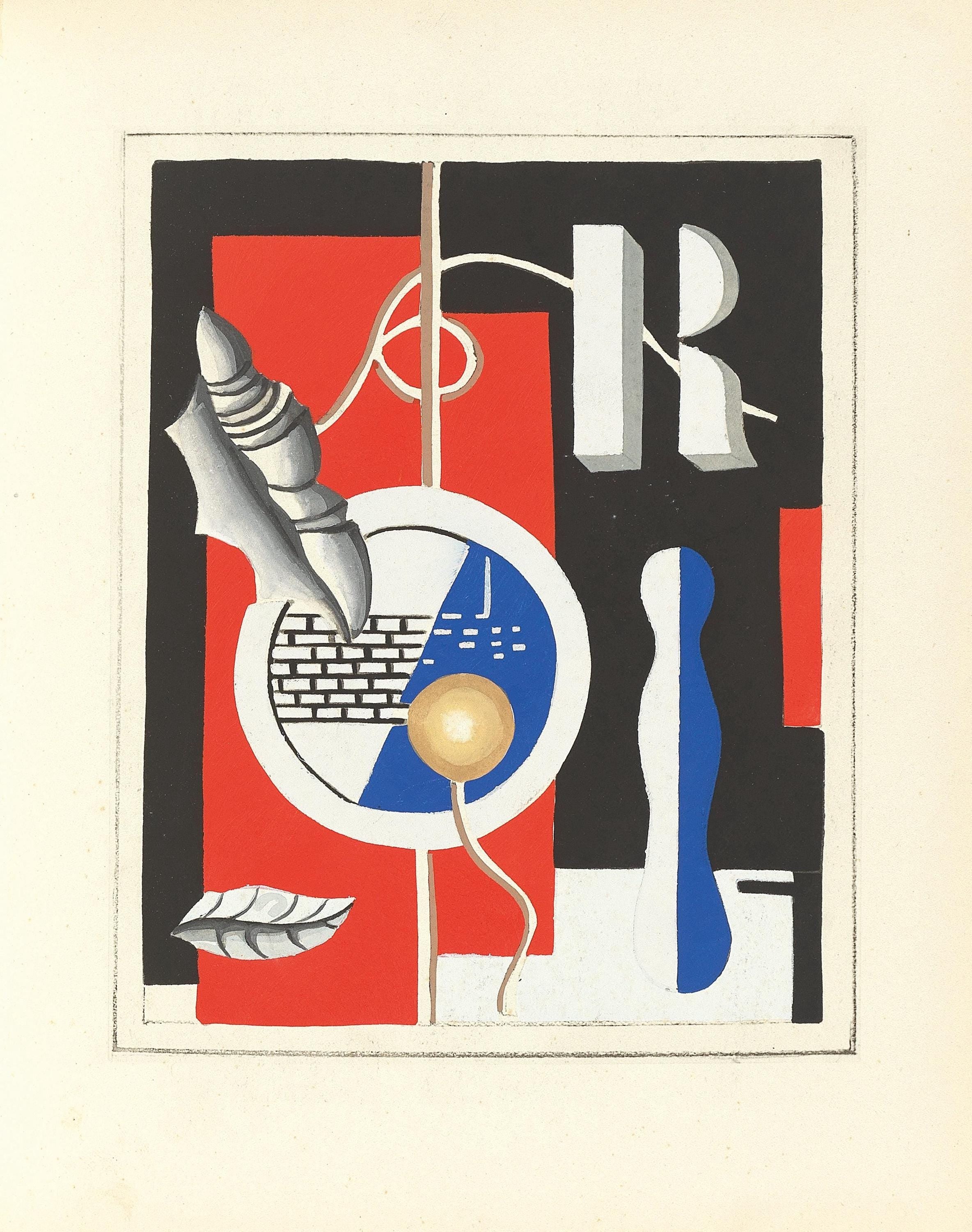 Fernand Léger, Composition, Limited Edition Lithograph
