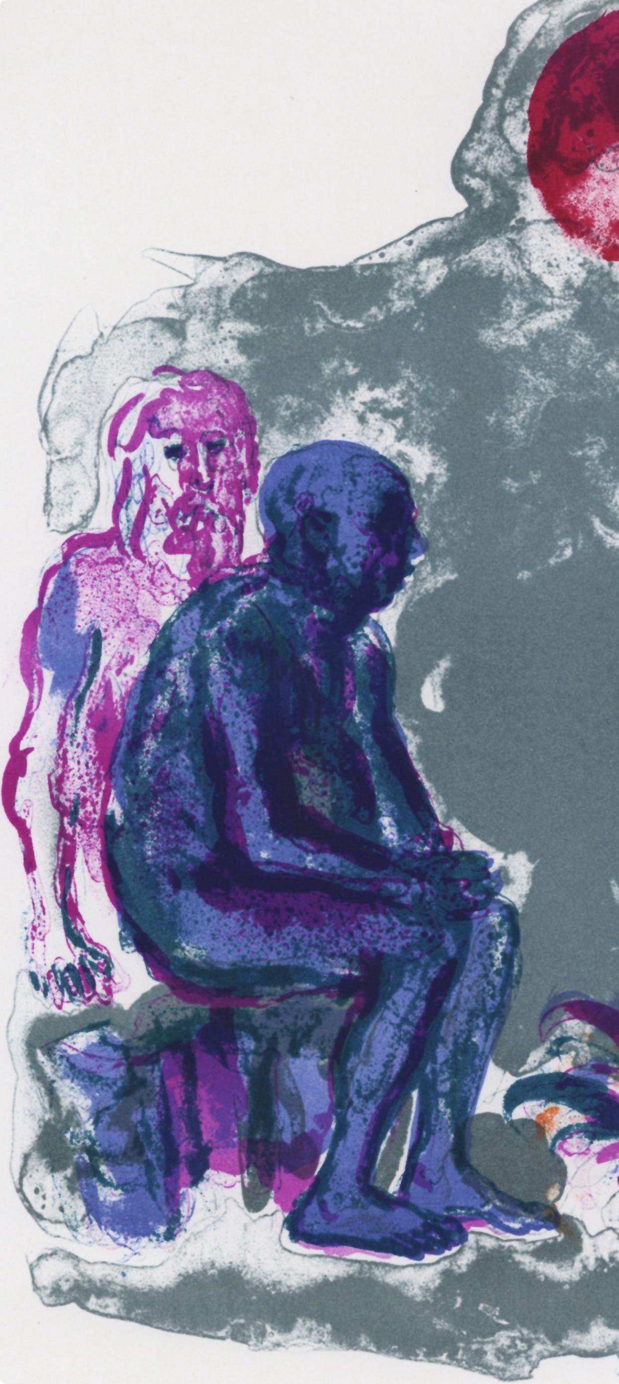 Walter Spitzer, Composition, L'Odyssée, Limited Edition Lithograph