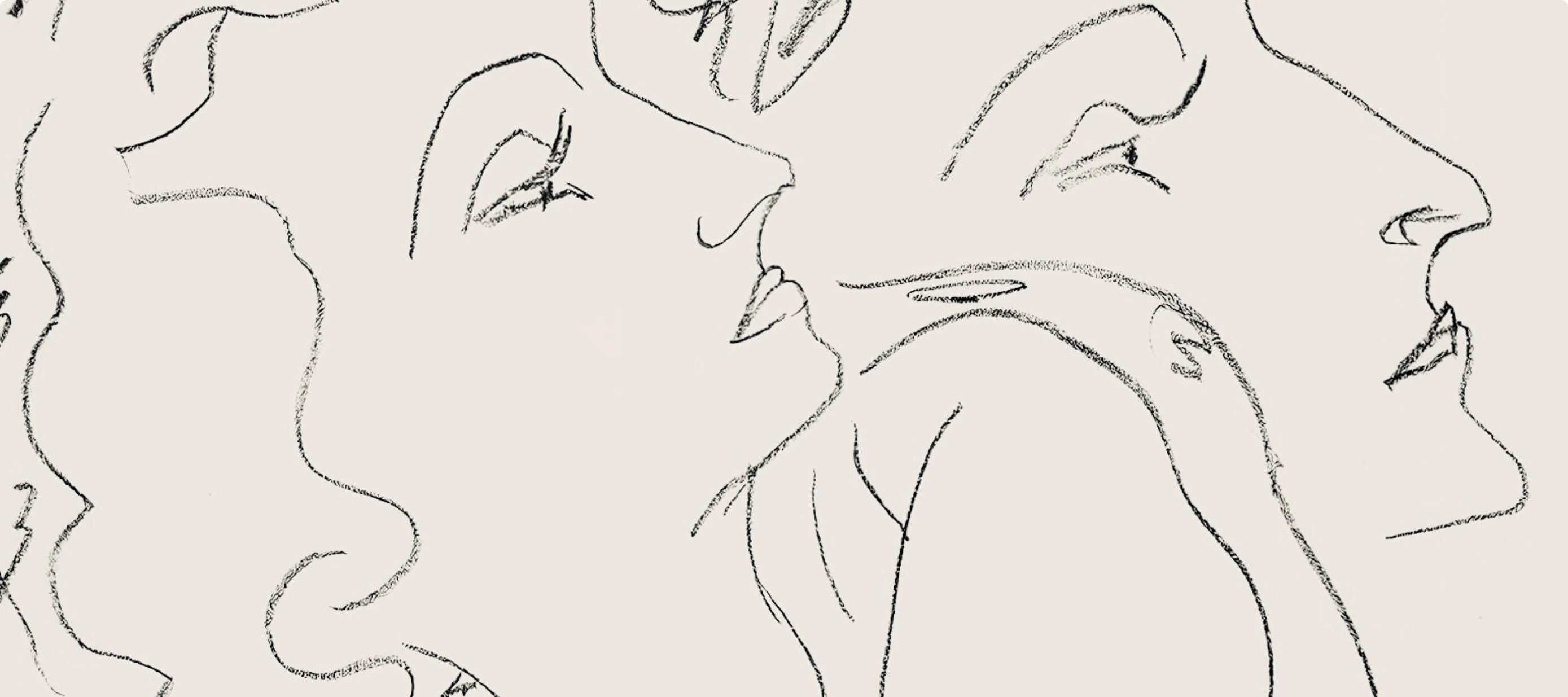 Henri Matisse, Série Z, var. 3 (Duthuit 9), Henri Matisse, Dessins, Thèmes et variations, Limited Edition Lithograph