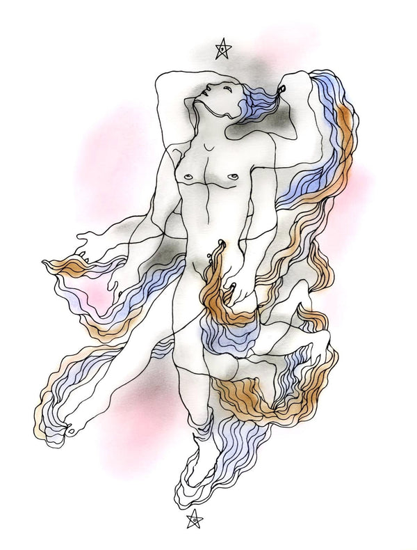 Jean Cocteau, Composition, Le Livre Blanc, Limited Edition Lithograph