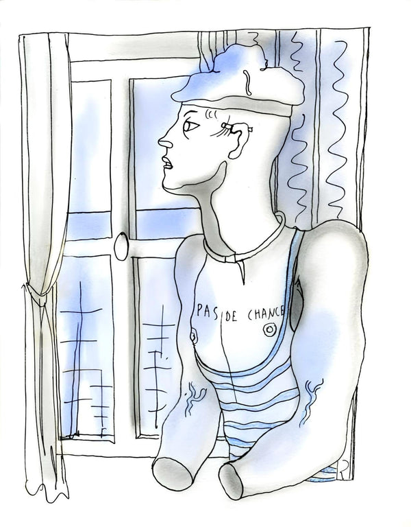 Jean Cocteau, Composition, Le Livre Blanc, Limited Edition Lithograph