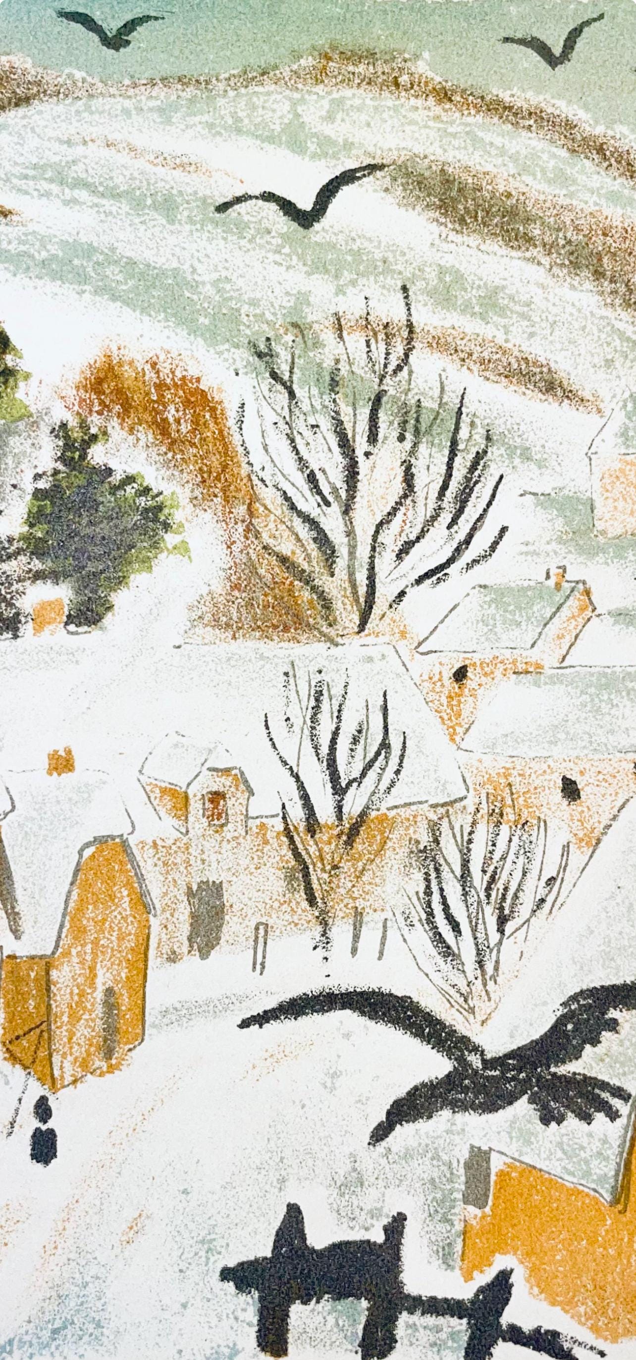 Maurice Mourlot, Composition, de Goupil a Margot, Histoires De Bêtes, Limited Edition Lithograph