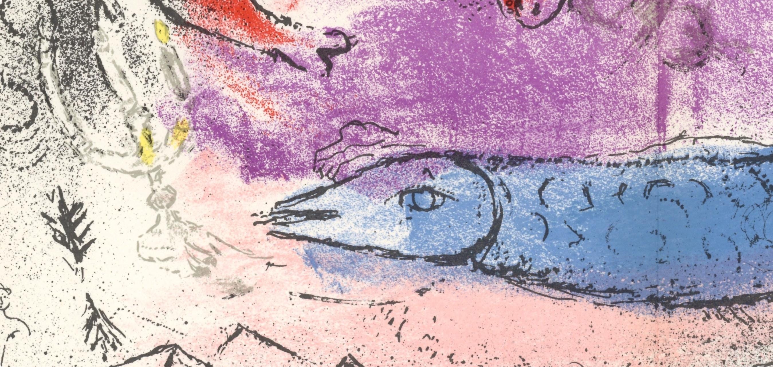 Marc Chagall, Composition (Mourlot 192-207; Cramer 34), Limited Edition Lithograph