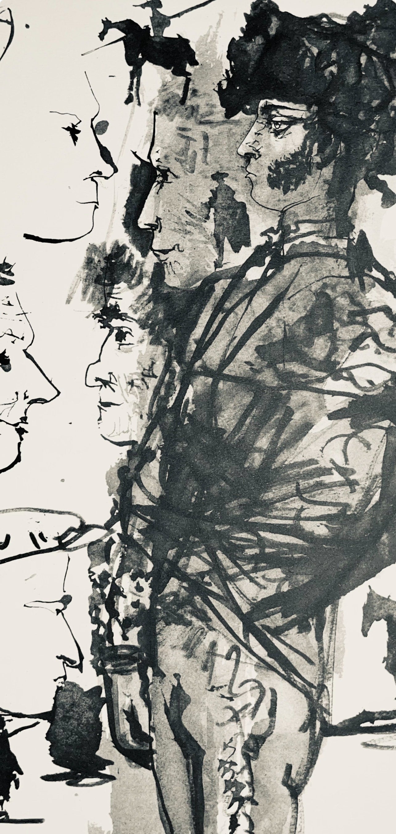 Pablo Picasso, Composition (Bloch 1276; Czwiklitzer 23), Toros y Toreros, Limited Edition Lithograph