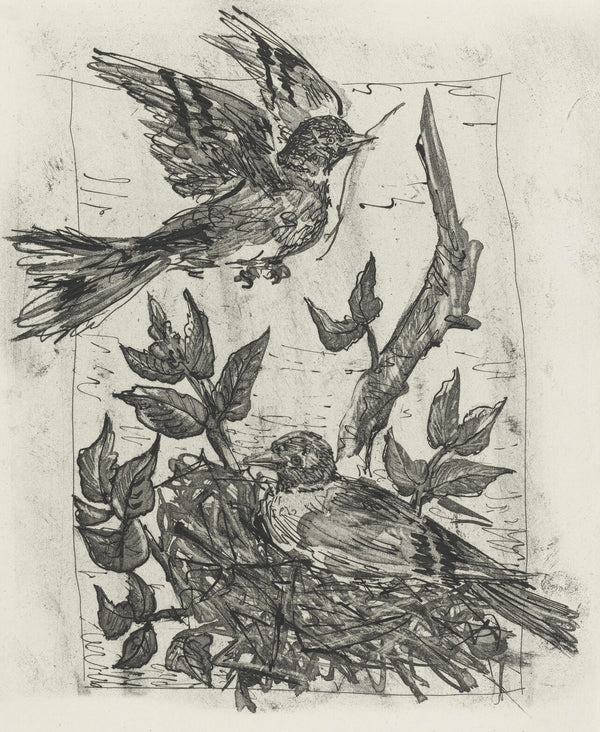 Pablo Picasso, Le Chardonneret, Histoire naturelle, Limited Edition Lithograph