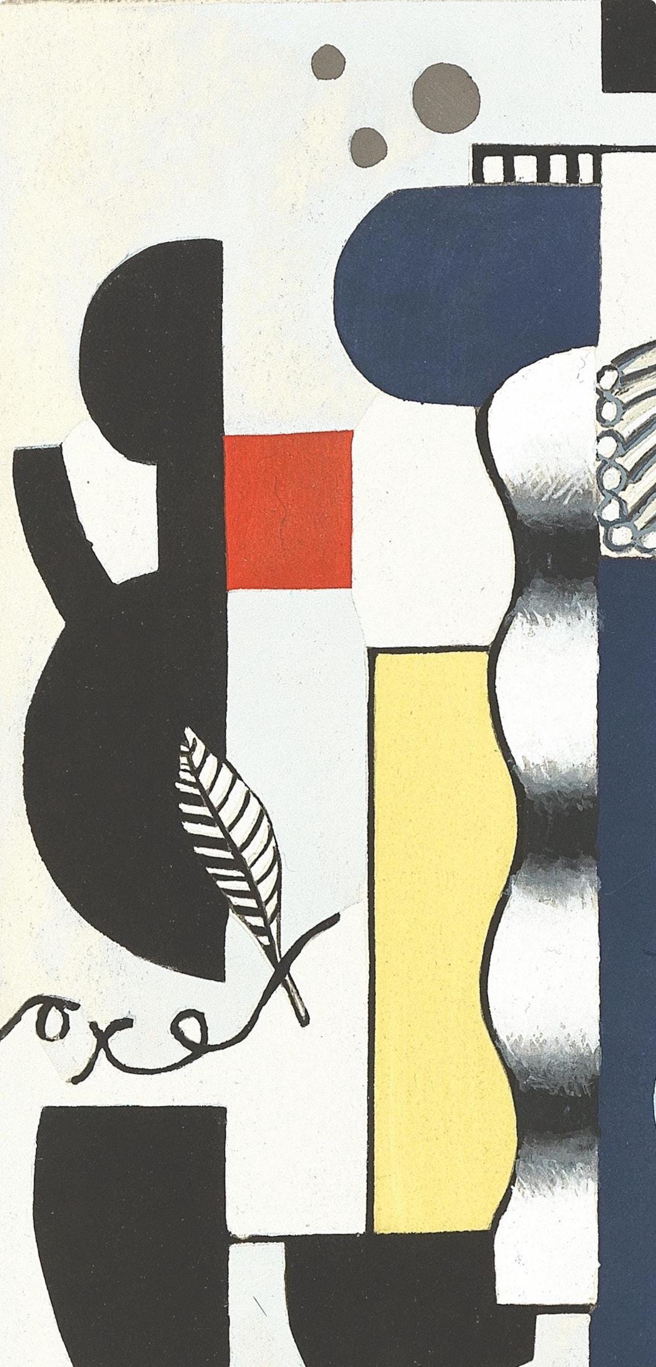 Fernand Léger, Composition, Limited Edition Lithograph