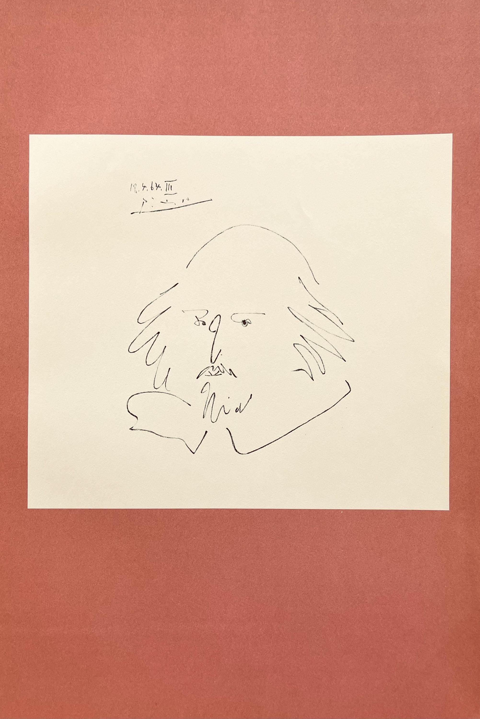 Pablo Picasso, Shakespeare XII (Bloch 1197), Picasso-Aragon Shakespeare, Limited Edition Lithograph