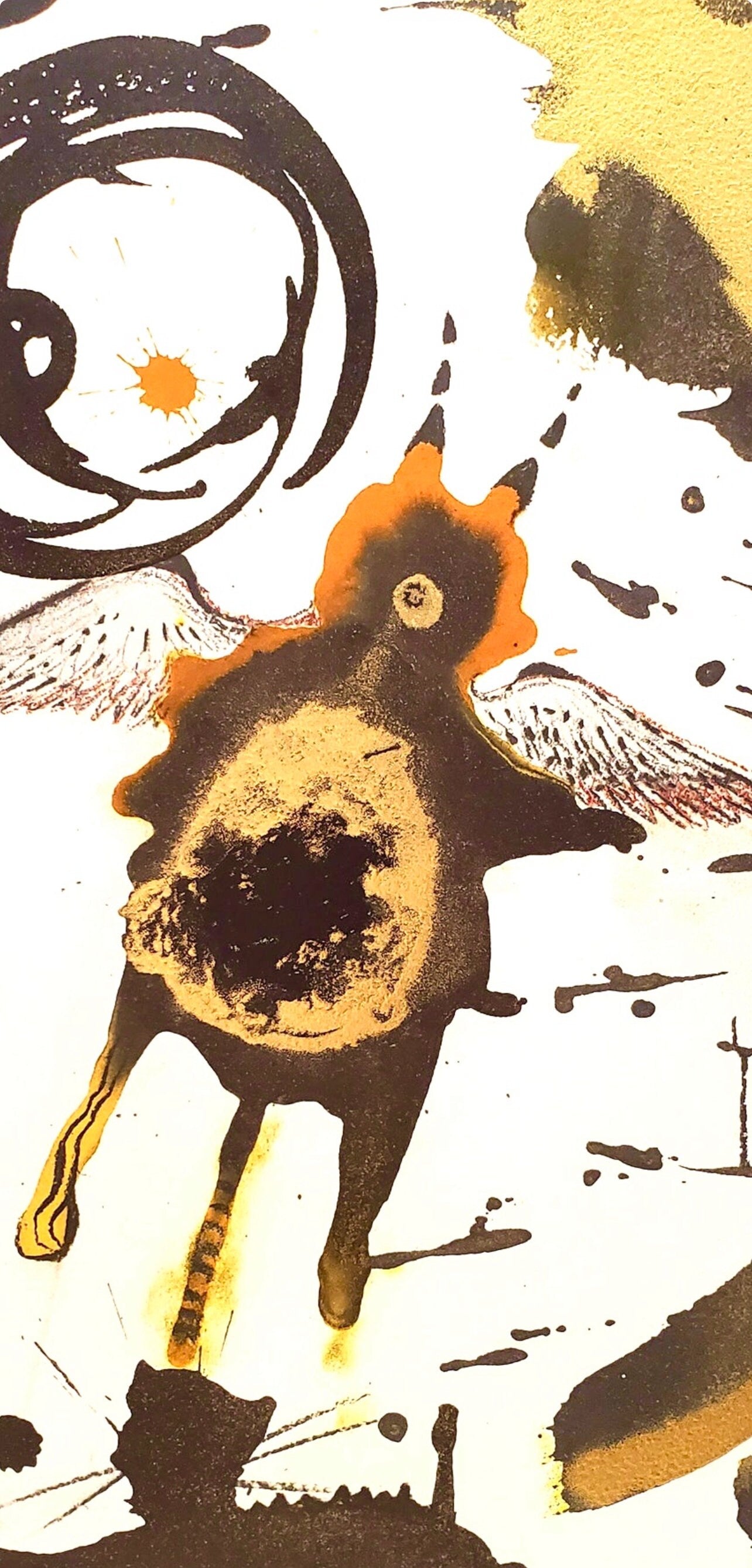 Salvador Dali, Composition (Michler/Löpsinger 1600; Field 69-3), Biblia Sacra, Limited Edition Lithograph
